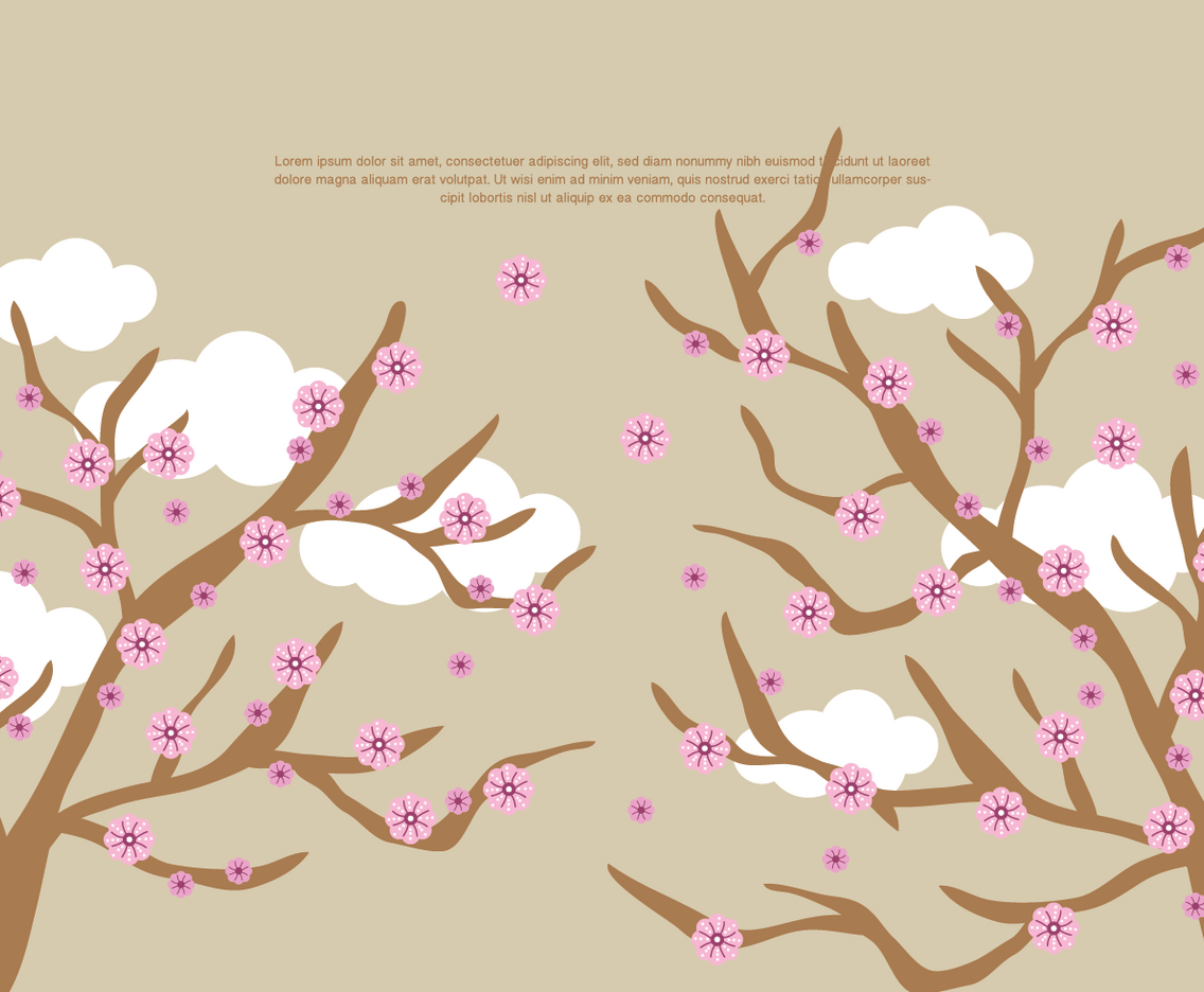 Peach Blossom Vector