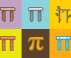 Custom Pi Symbol Vector