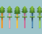 Maypole Vector