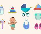 Baby Illustration Vector Collection