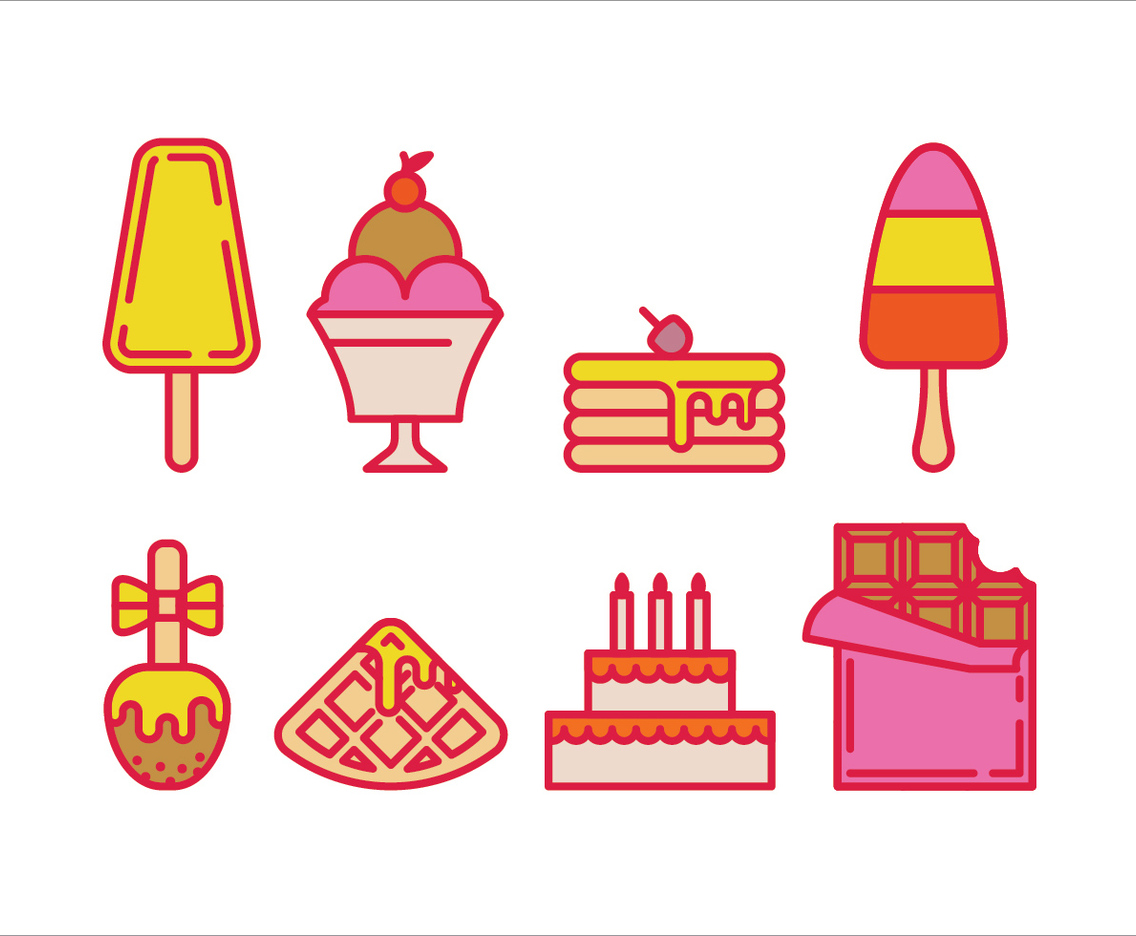 Vector sweets