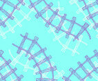 Free Rope Ladder Vector Illustration