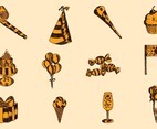 Hand Drawn Party Icon