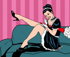 French Maid Poses