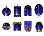 The Night Of The Shard Free Vector