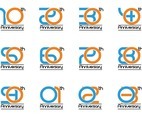 Vector Set Of Anniversary Number