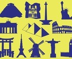 Set Of Iconic Landscape