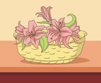 Easter Lily In The Bucket