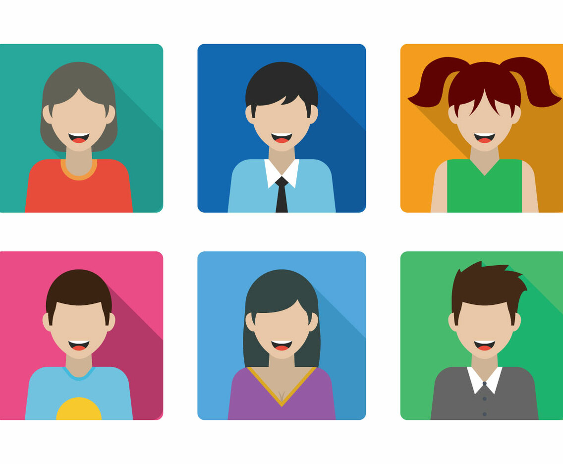 Personas vector