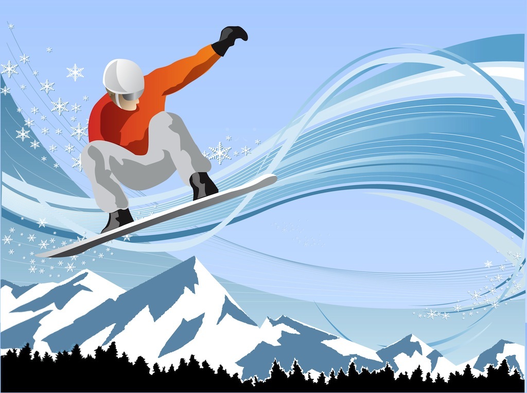 Regulatie extreem atoom Snowboard Fun Vector Art & Graphics | freevector.com