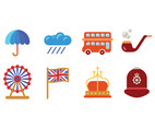 British  UK icons