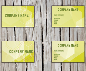 Namecard Vector