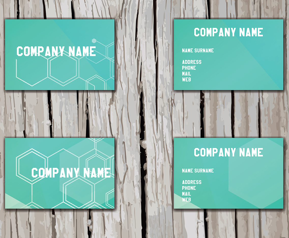 Namecard Vector