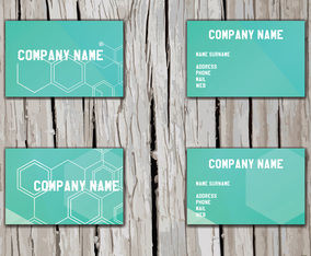 Namecard Vector