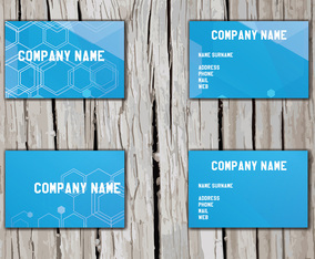 Namecard Vector