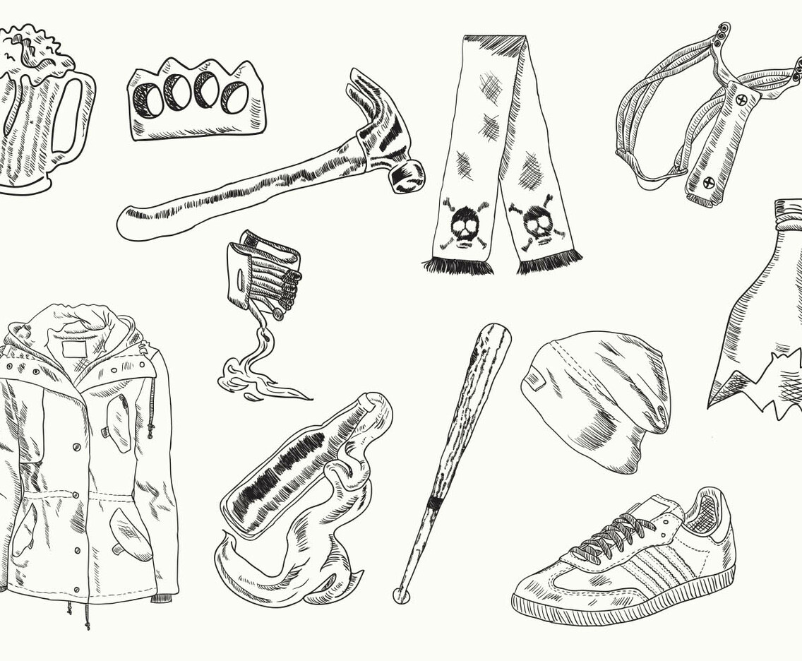Hooligans Doodle Icon