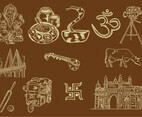 Set Of Mumbai Icon