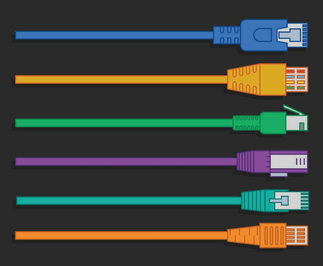RJ45 vector