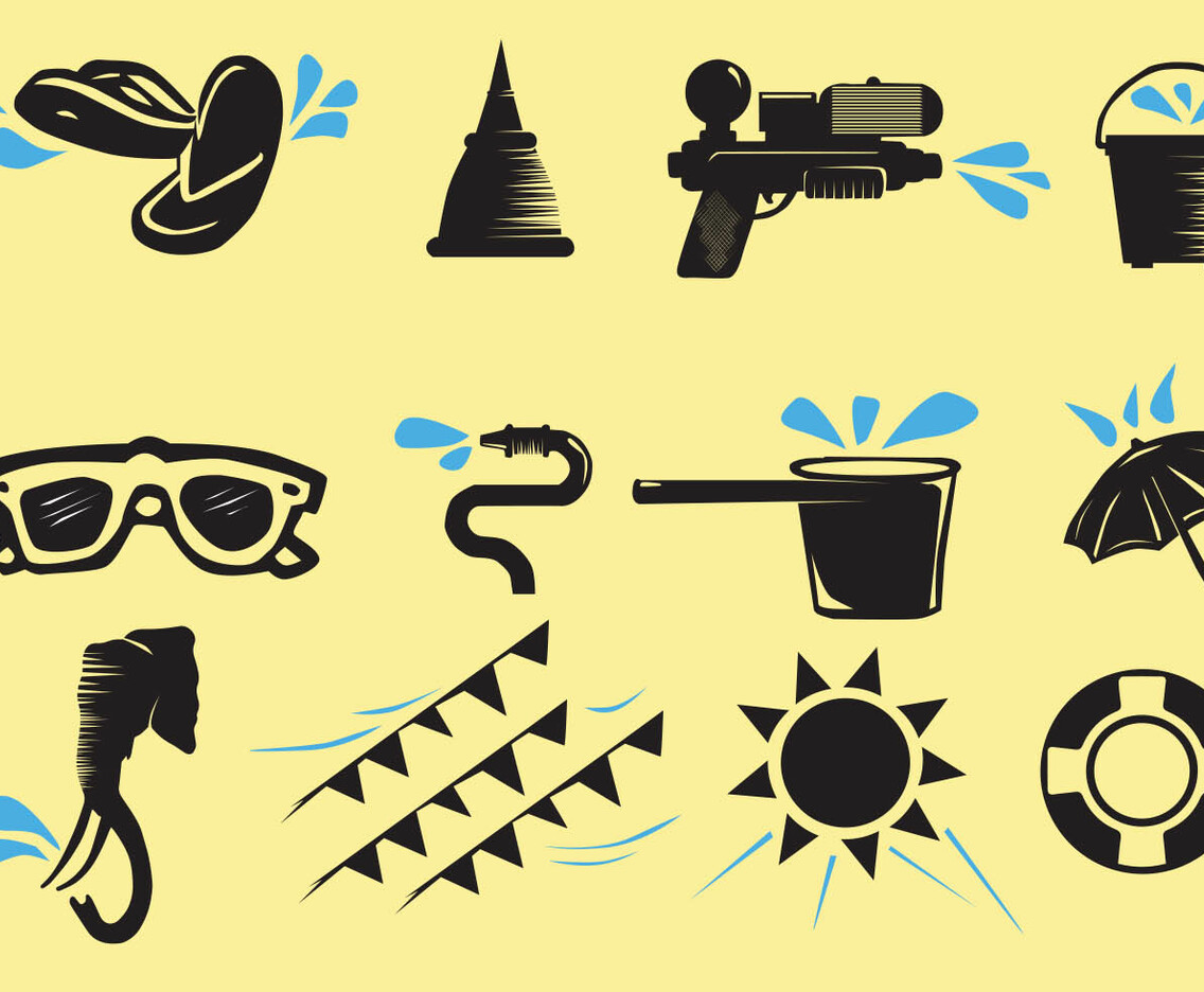 Songkran Icon