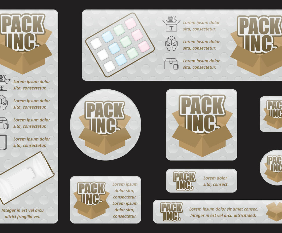 Packaging Banners