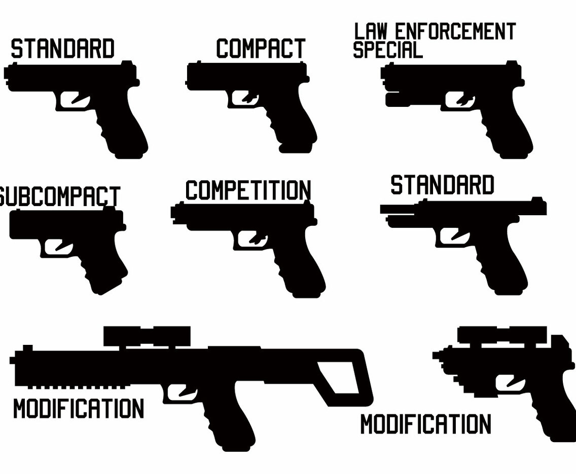 Glock Vector