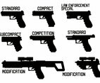 Glock Vector