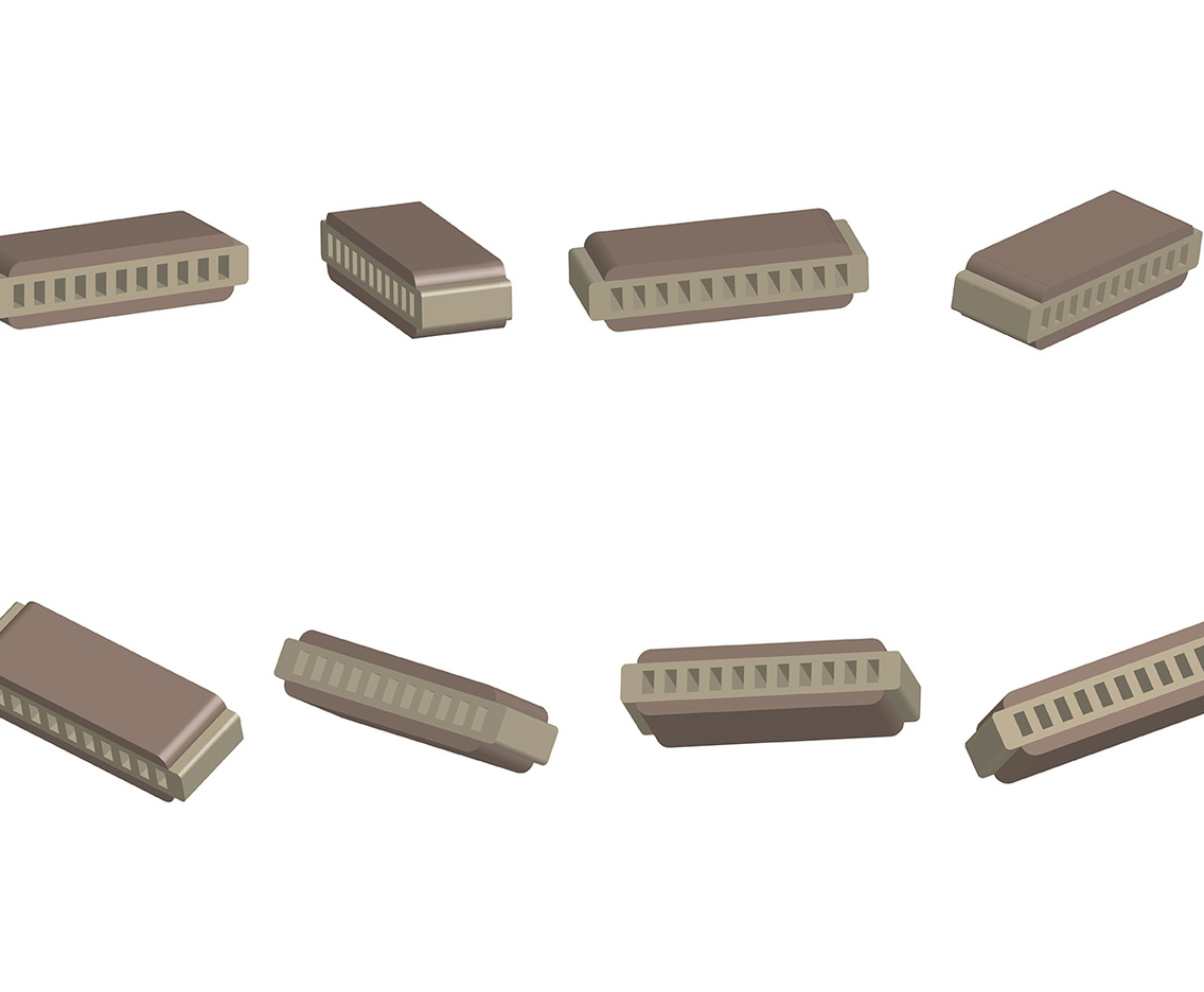 Harmonica Vector