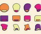 Mouse Pad Vector