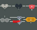 Zipline Vector