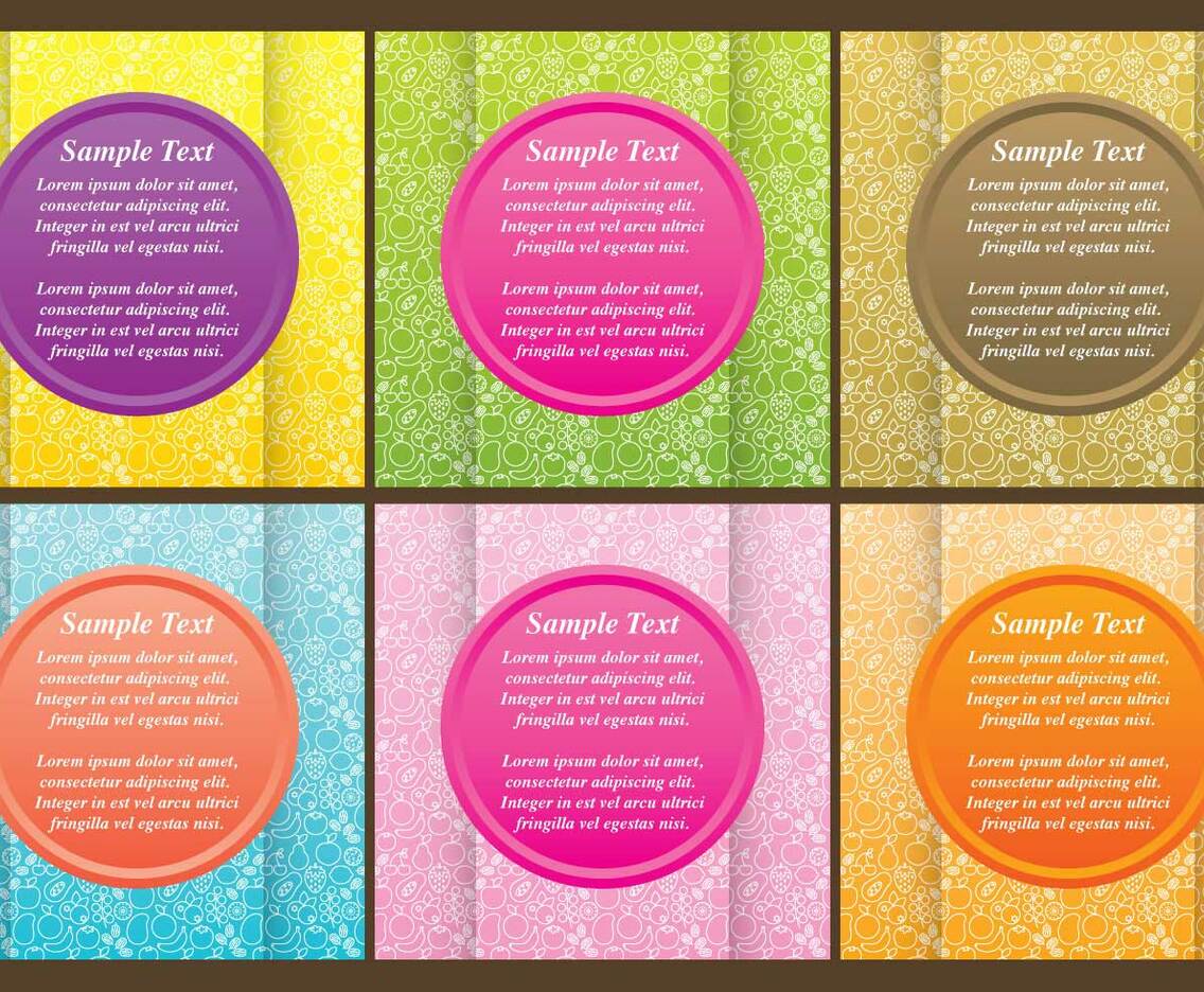 Fruit Templates