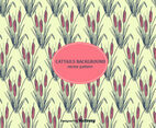 Cattails Background Vector