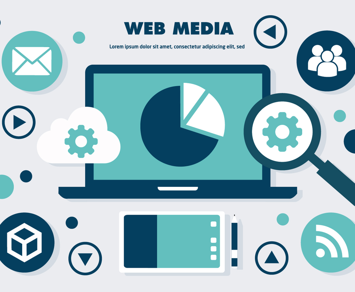 Free Social Web Media Vector Elements