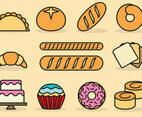 Cute Bread Icons