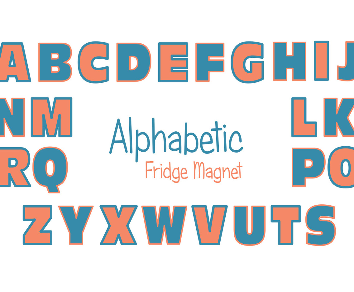 Fridge Magnet Vector Set