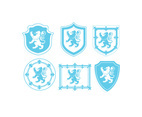 Lion Rampant Vector