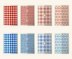 Red And Blue Card Back