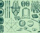 Vintage Baseball Elements