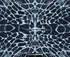 Vector Cracked Glass Background
