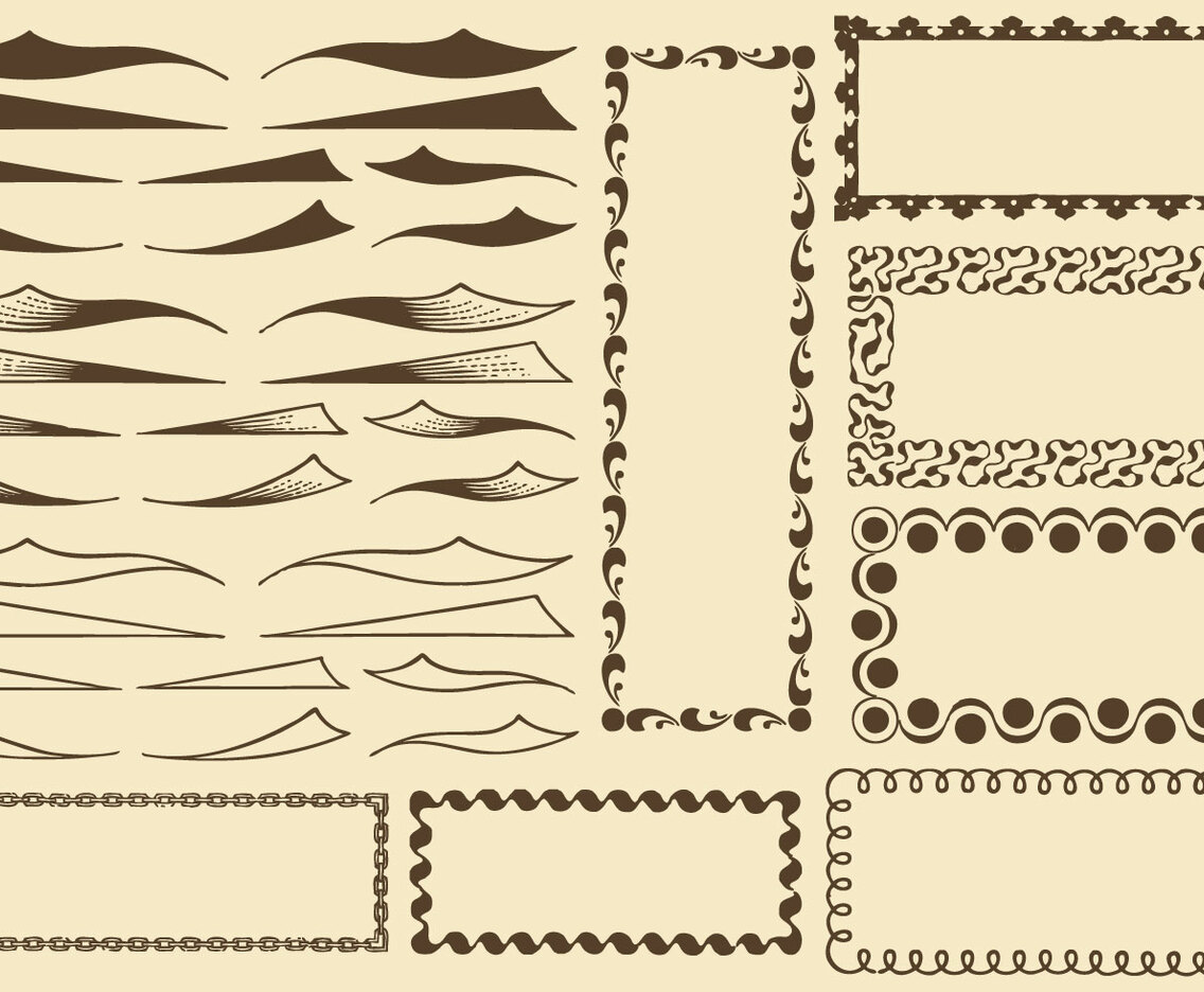 Swishes And Borders