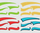 Colorful Swishes