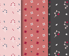 Free Blush Floral Pattern Vector