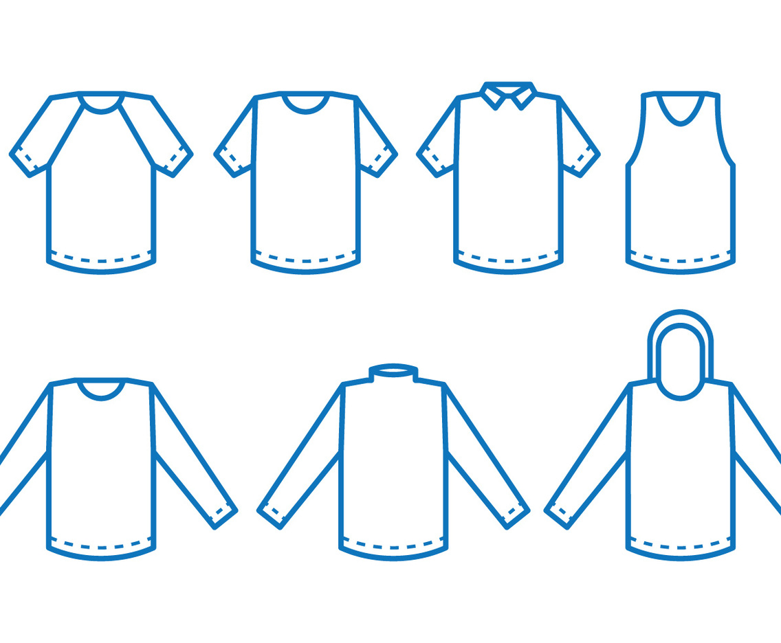 Raglan Line Icon