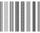 Grugne Tire Marks Vector