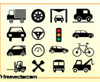Transport Icons Vector