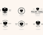 Six Black Polish Eagle