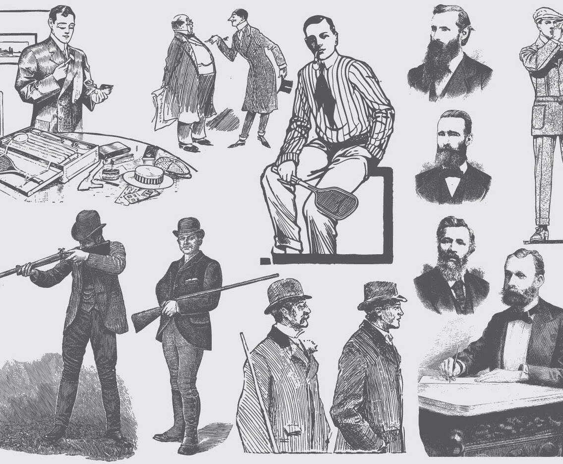 Vintage Men Fashion