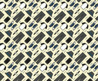 Raglan T-Shirt Outfit Pattern Vector