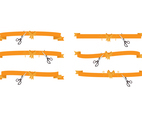 Cutting Ribbon Vector Set