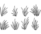 Cattails Vector Outline