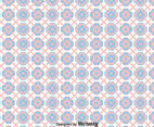 Pink And Blue Talavera Tiles Seamless Background